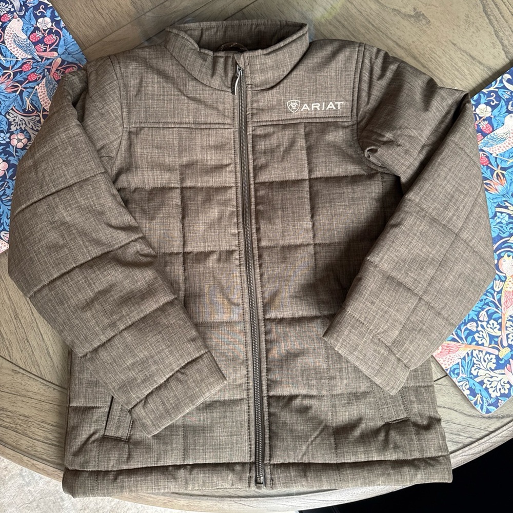 Ariat Kids Tan insulated Jacket Size 7/Extra Small
